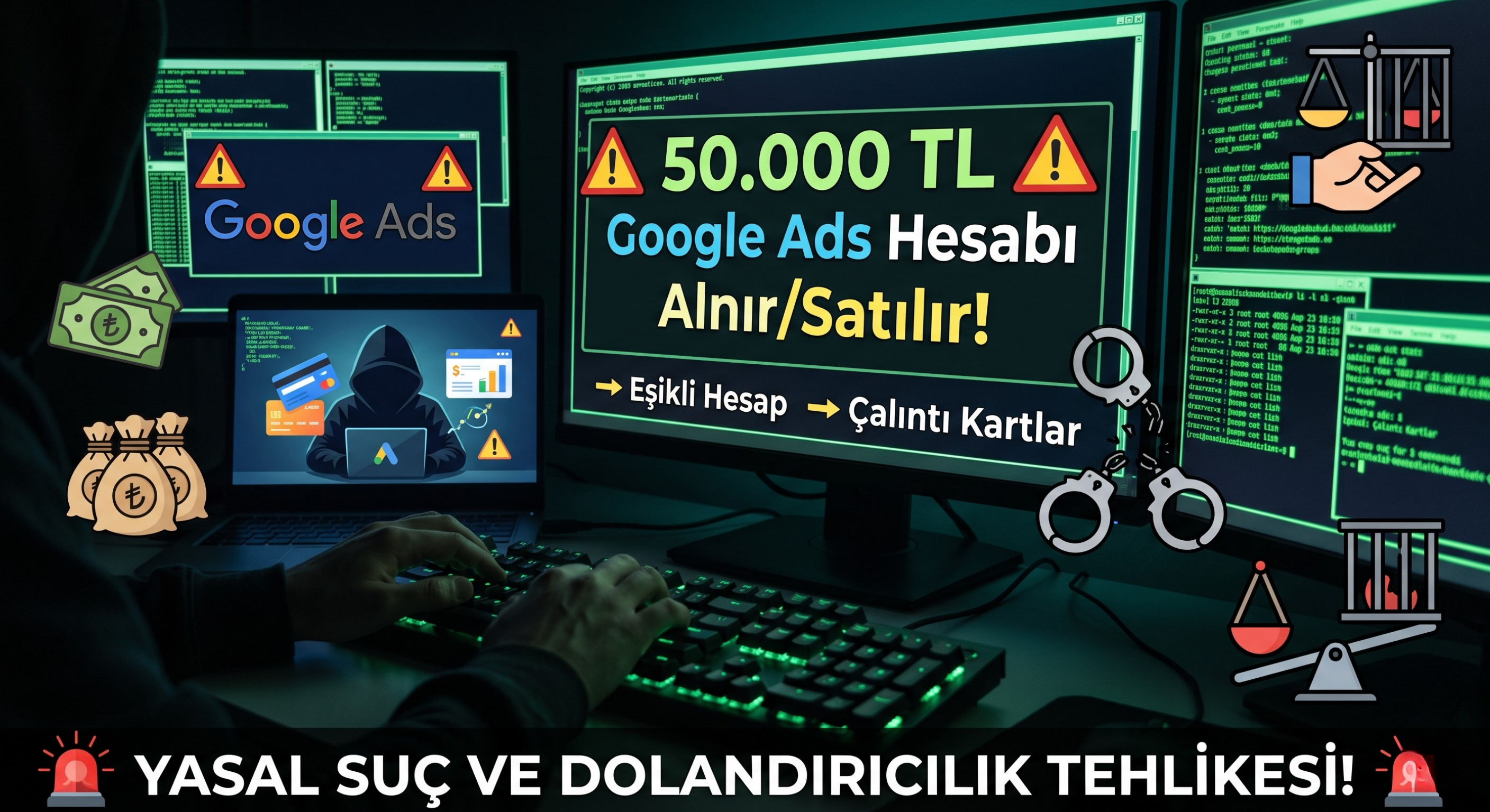 Google Ads Hesap İlanlarının Arkasındaki Tehlike